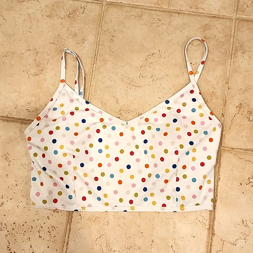 KortniJeane V'D crop swim top